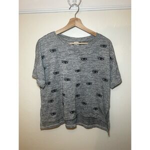 AKEMI + KIN‎ ANTHROPOLOGIE Women's All Eye Blouse Size XS